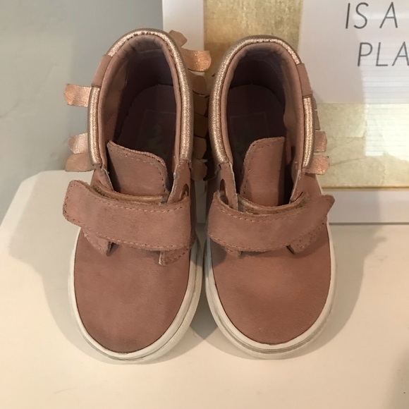 rose gold vans toddler